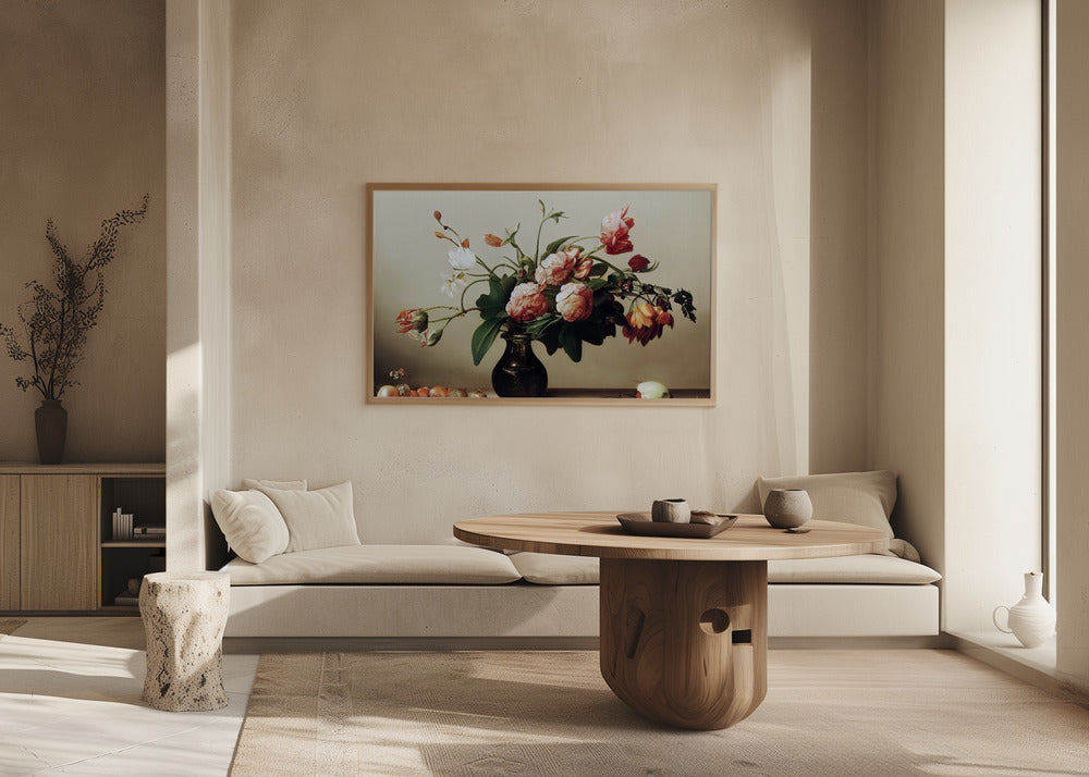 Pink Peony Poster